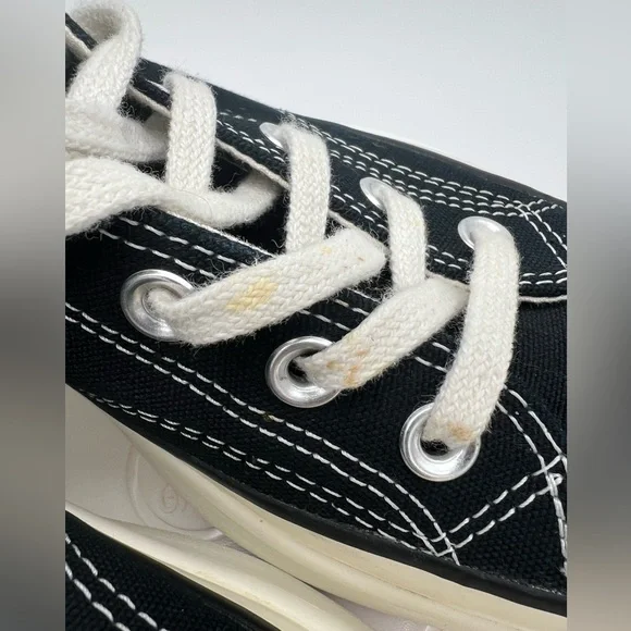 Converse Run Star Hike x J.W. Anderson Black/Gum High Sneaker M 8.5 W 10 Unisex - Picture 8 of 9